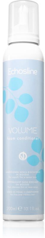 Echosline Volume Foam conditioner après-shampoing sans rinçage pour le volume des cheveux 200 ml