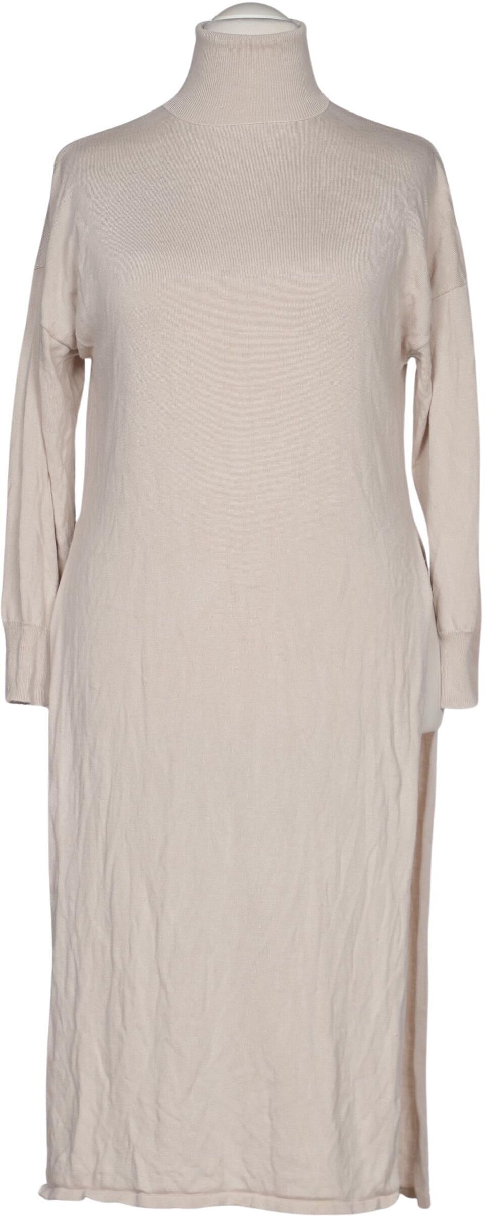 Karo Kauer Damen Kleid, Beige, Gr. XS, Lyocell - Second Hand