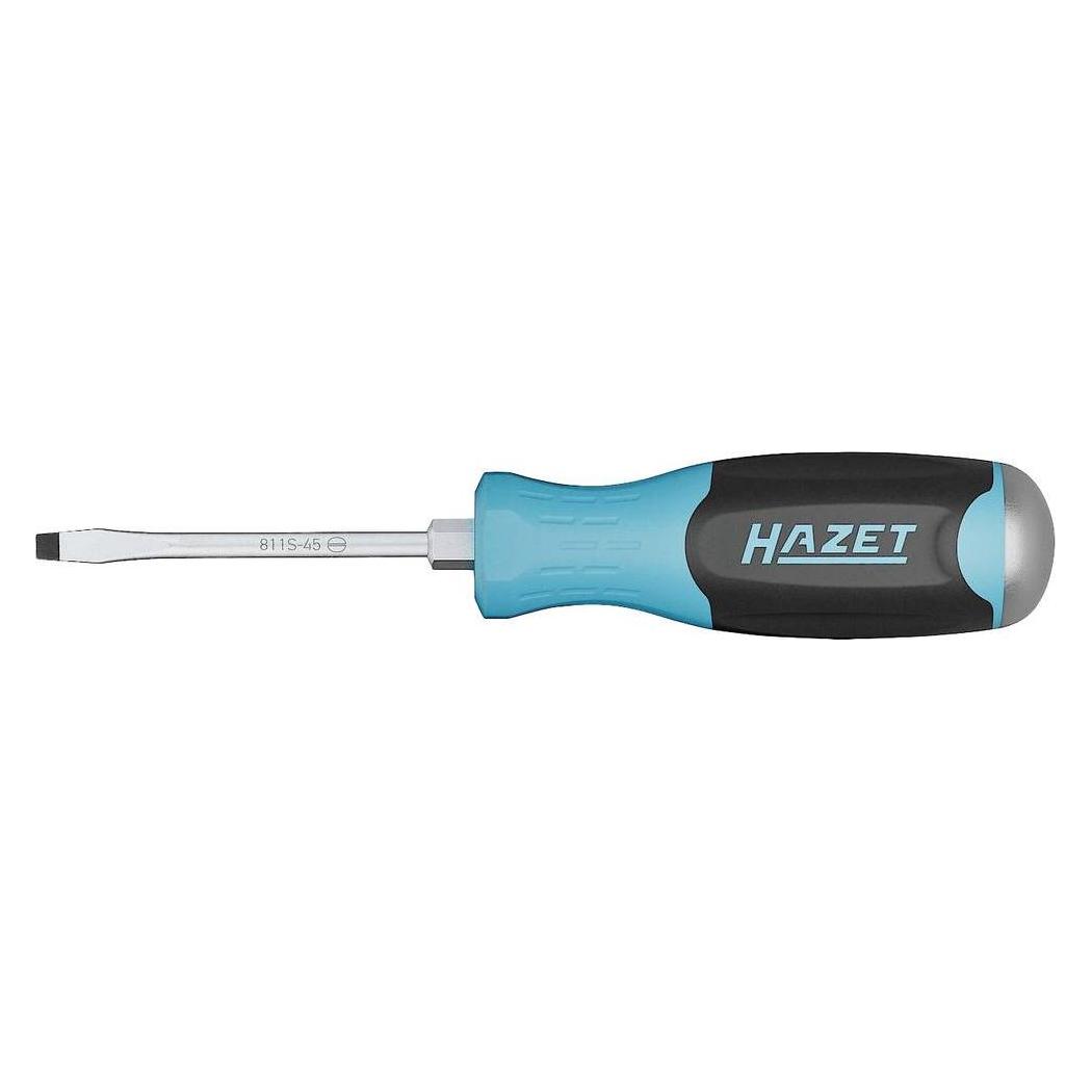 Hazet Schraubendreher 811S-45 Schlitz Profil SW 0,8 x 4,5 mm (Schlitz) (811S-45)