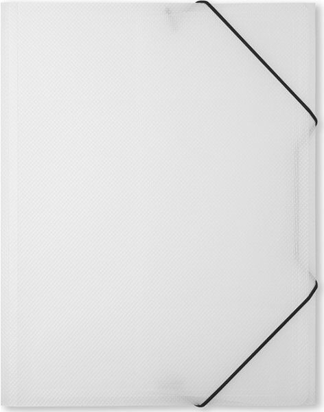 Docusmart Elastikmappe A4   Pp   Transparent
