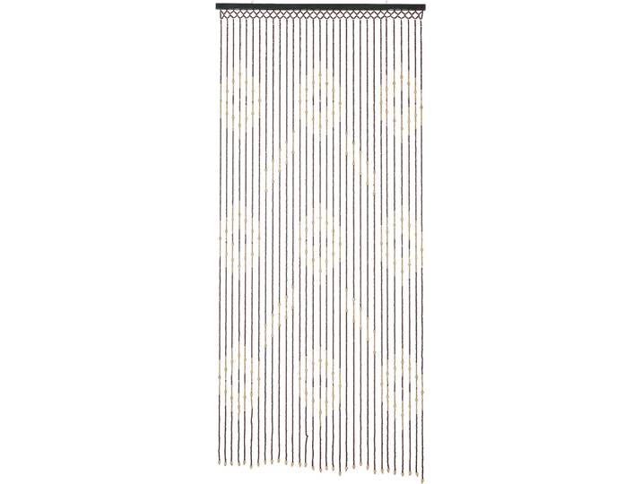 Türvorhang LOCKER Sevilla , bunt, B:90cm H:200cm, Obermaterial: 100% Bambus, Gardinen, Türvorhang, mit Kreisdekor, 90x200 cm