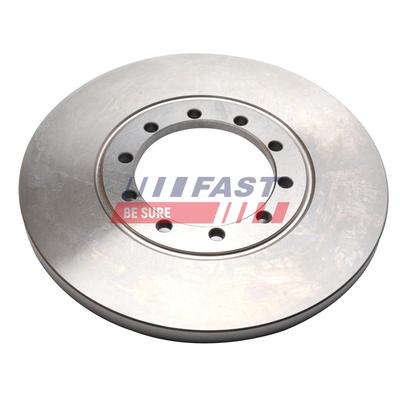 FAST Bremsscheibe ft31116 Hinterachse voll 280mm 16mm für Ford