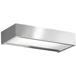 ROSSINI ILLUMINAZIONE OPTIMA Lineare Doppelemissions-Wandleuchte aus gebürstetem Aluminium, R7s78-Fassung, IP20, 100 W, für Innenbeleuchtung - Rossini Group