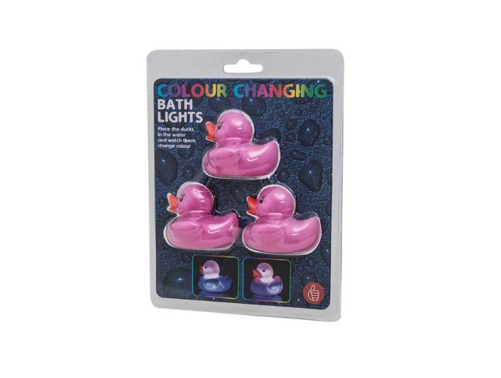 LED Badeenten Duck Lights 3er Set