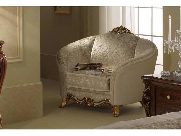 Xlmoebel Sessel Arredoclassic Luxus Lounge Sessel in edlem Design (Sessel), Hergestellt in Europa