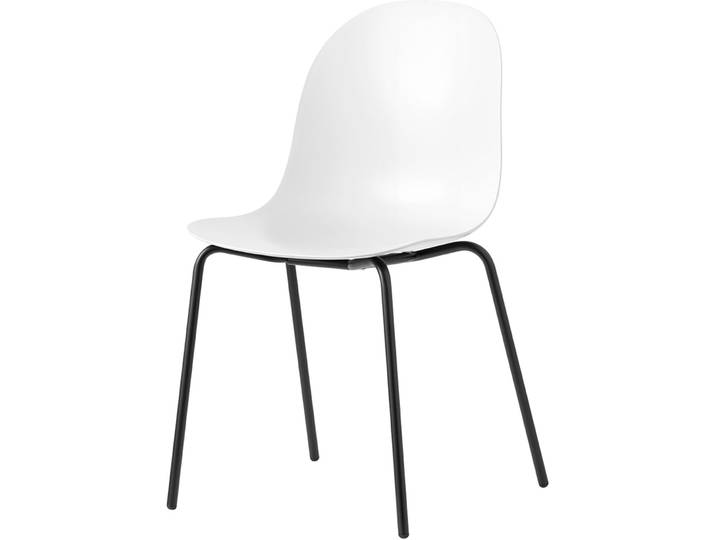 CONNUBIA Stuhl 2er-Set Academy weiss Metall/Polypropylen B 51 cm