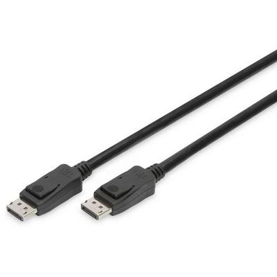 Digitus DisplayPort Anschlusskabel DisplayPort Stecker, DisplayPort Stecker 2.00m Schwarz AK-340106-020-S 8K UHD, vergoldete