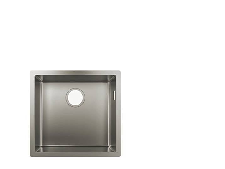 hansgrohe Küchenspüle, Unterbau 400mm für 600 mm Unterschrank, edelstahl