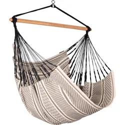 Hängesessel Comfort Hammock Chair Grau/Weiß