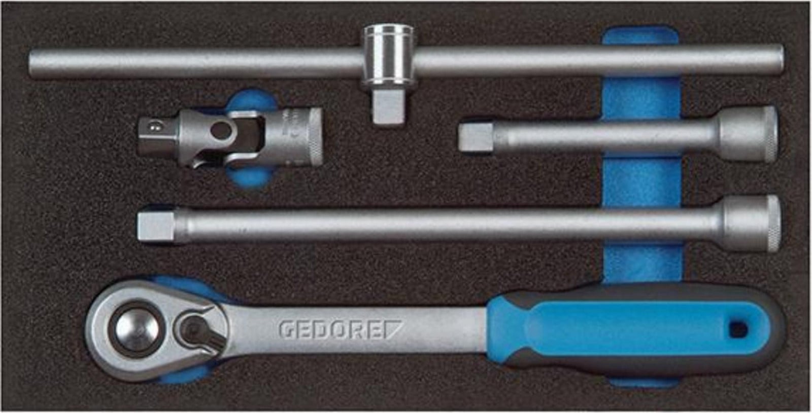 Gedore accessoires voor doppen 1/2 inch in 1/3 CT-module type 1500 CT1-1993 U-20