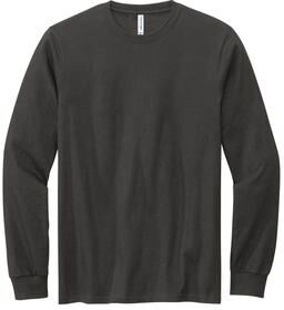 Volunteer Knitwear VL60LS Chore Long Sleeve Top in Grey Steel size 4XL   Cotton
