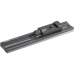 Novoflex Klemmplatte Slim 200x39mm mit montierter QMOUNT Mini (Stativ Schnellwechselplatte), Stativ Zubehör