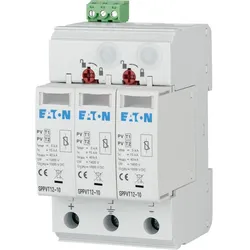 Eaton 177257 Blitzstrom- / Überspannungsableiter, steckbar, 600VDC, 2p+PE, geerdet SPPVT12-06-2+PE-AX