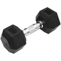 TRENDY SPORT Hex Dumbbell Hantel sechseckig schwarz 2,5 kg