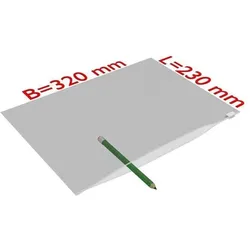 Transpak, Verpackungsmaterial, Gleitverschlussbeutel Masse 320x230mm Stärke 75μ PE transparent (1000 Stk.)