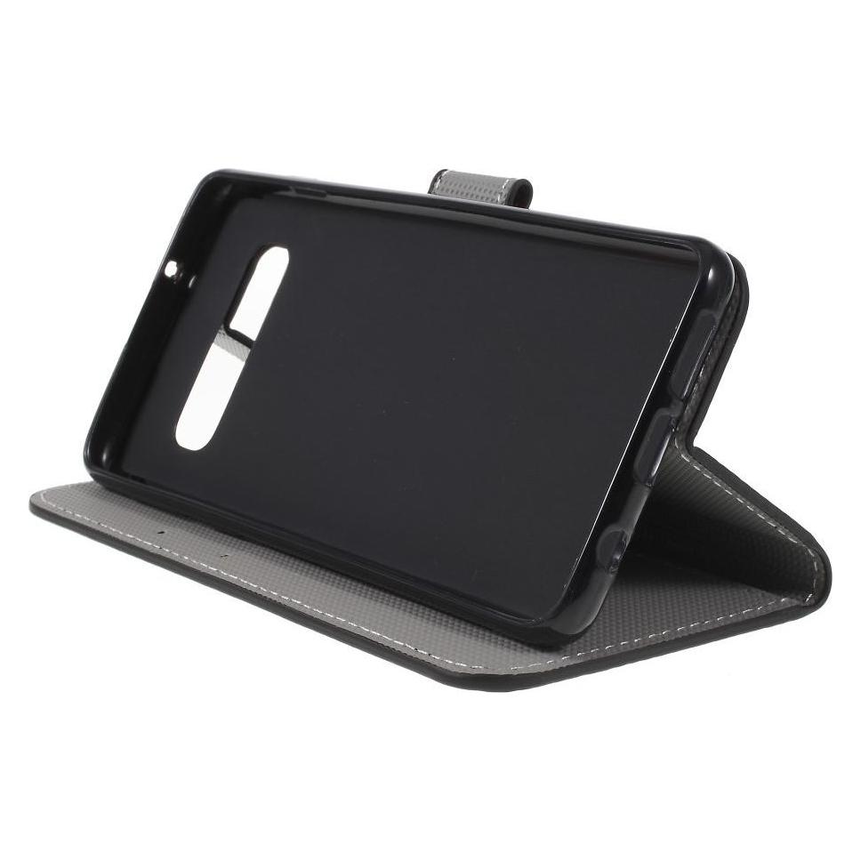 Cover-Discount Leder Hülle USA Flagge (Samsung Galaxy S10) (101216102C)