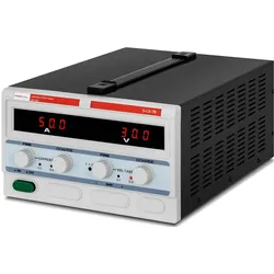 Stamos Labornetzgerät regelbar Labornetzteil Netzgerät Netzteil Trafo 30 V 50 A DC, Labornetzgerät, Schwarz