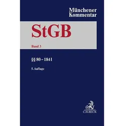Münchener Kommentar zum Strafgesetzbuch Bd. 3: §§ 80-184l, Fachbücher