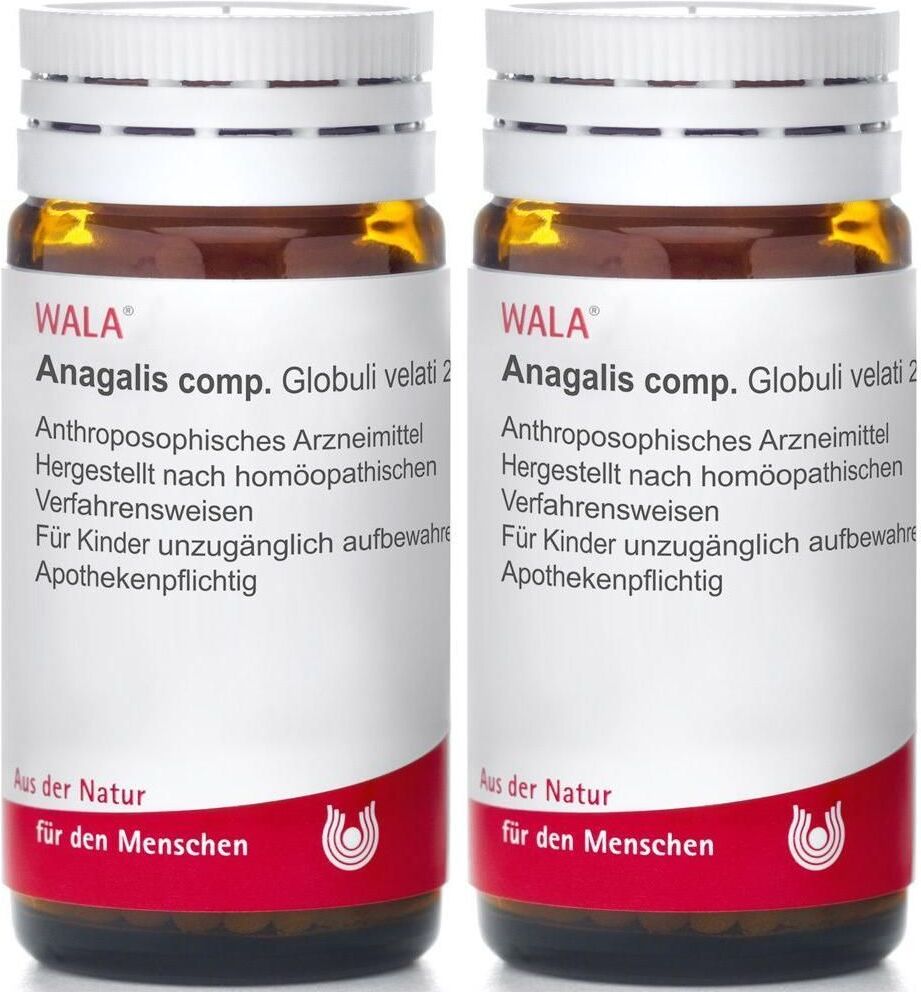WALA Anagallis COMP.Globuli 2x 2x20 g Globuli