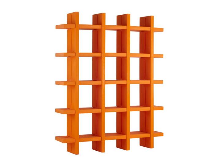 SLIDE bibliothèque MY BOOK 4X5 (Orange - Polyéthylène)