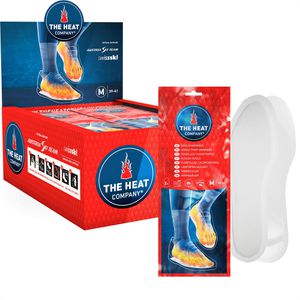 TheHeatCompany Wärmepads 12215, Größe 39-41 (M), 8h Wärme, Sohlenwärmer, Einlegesohle, 30 Paar
