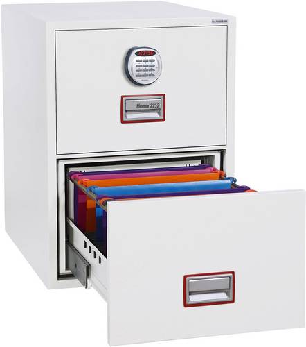 Phoenix FS2252E-FVW World Class Vertical Fire File Feuerschutztresor feuerfest, wasserabweisend Zahlenschloss