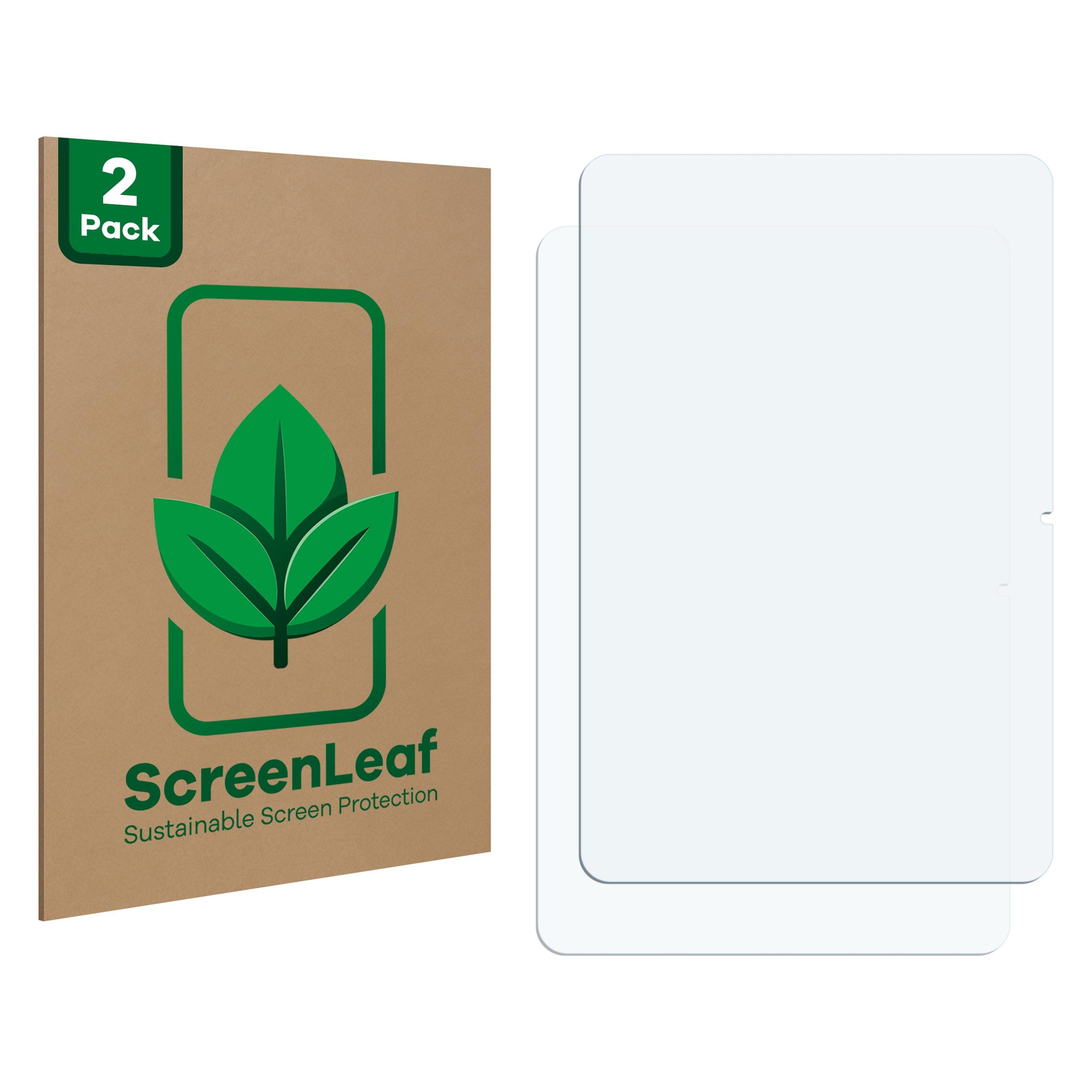 ScreenLeaf Schutzfolie für Xiaomi Pad 6 Displayschutz Display Schutz Folie Klar Transparent (2 Stk., Xiaomi Pad 6) (6149405)