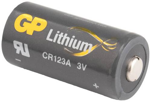 GP GPCR123AECO043C1 Fotobatterie CR123A Lithium 1400 mAh 3V 1St.