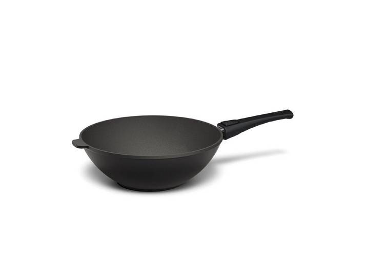 Hoffmann Germany Wok Hoffmann STONIQ Wokpfanne Ø 30 cm IQ-SHIELD Antihaft ohne Deckel, Aluguss (1-tlg), IQ-SHIELD, keine nachweisbaren PFAS, Pro Click, Aluguss, Induktion