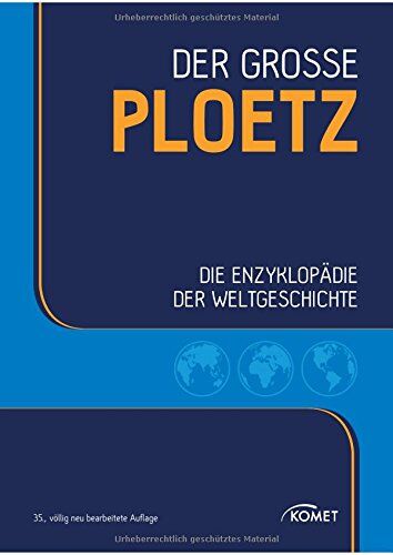 Der große PLOETZ: Die Enzyklopädie der Weltgeschichte - Preis vom 30.09.2026 09:01:18 h