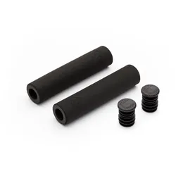 PRO Lenkergriffe RollerRace Team, 34mm x 130mm, Schwarz
