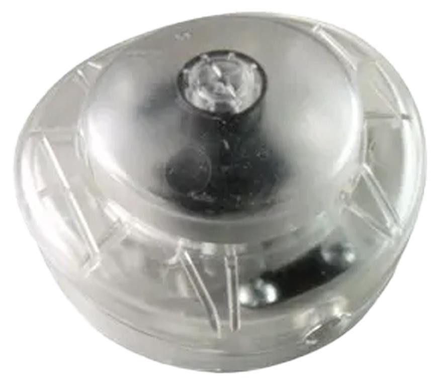 Orbit Electronic Vloerschakelaar 2P - Rond - 250V/2A - Voetschakelaar - Transparant