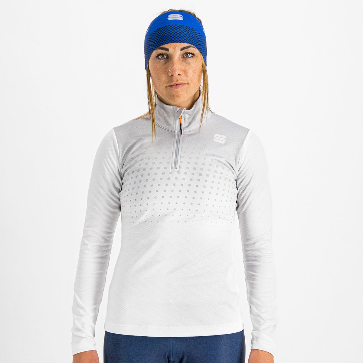 Sportful Rythmo W Jersey bright white steel grey (150) XL 0421525-150-XL