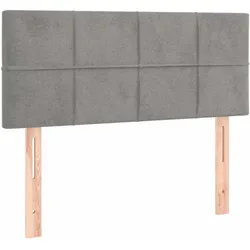 vidaXL, Boxspringbett, Pasonberg (Block mit Quadraten) (120 x 190 cm)