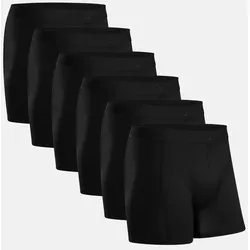 BAMBOO TRUNKS - 6-Pack - Schwarz - 2XL