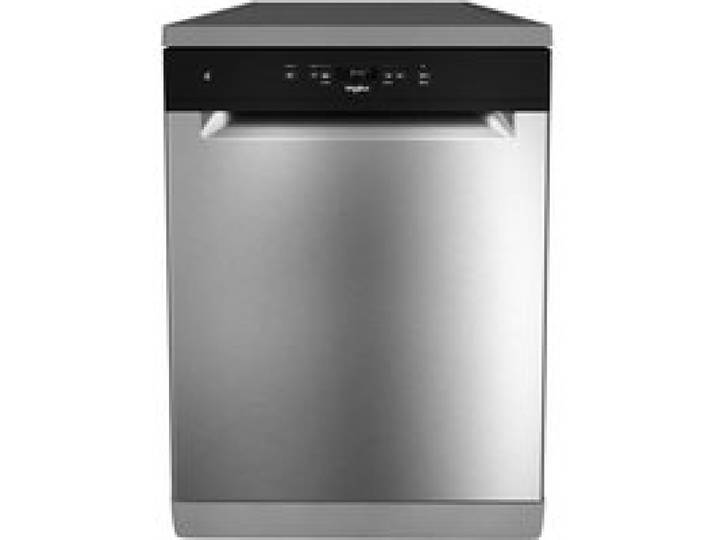 Lave-vaisselle pose libre WHIRLPOOL WFC3C34X - 14 couverts - Induction - L60cm - 44 dB - Inox