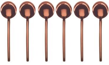Mepra Due Espresso Spoon Set - 6 Pieces - Bronze