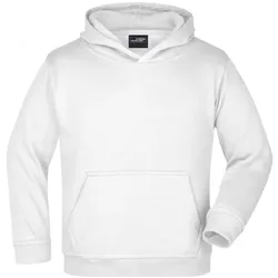 Kinder Kapuzensweatshirt "JN047K" - XXL - white