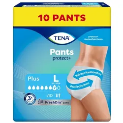 TENA Pants Protect+ Plus L, 40 Stück
