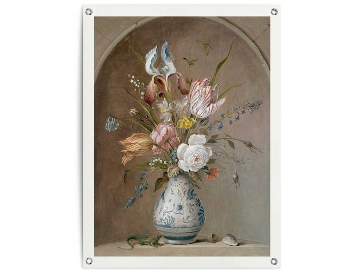 Poster REINDERS Van der Ast Stillleben , bunt (farbe bild(er): bunt), B:60cm H:80cm T:0,1cm, Leinwand, Bilder, Poster, Outdoor für Garten oder Balkon