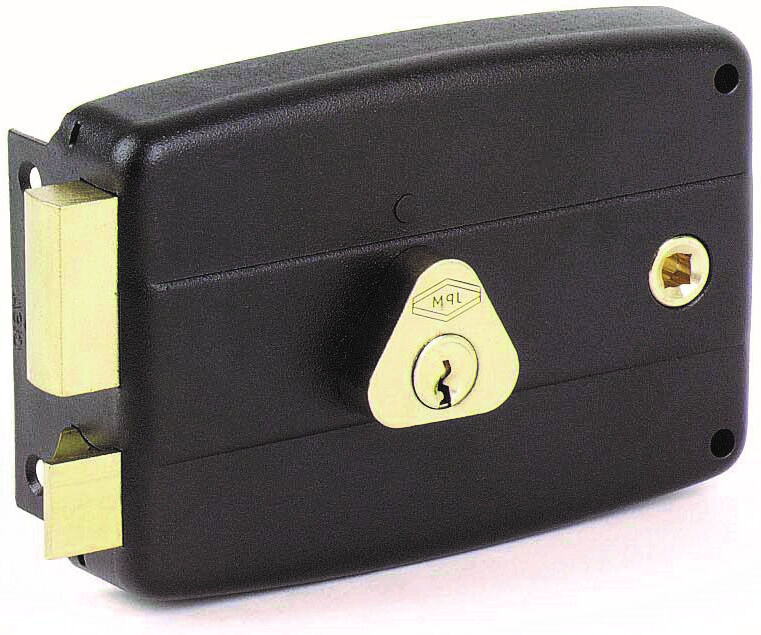 Serrure monopoint en applique horizontale à fouillot 45 mm gauche CISA 3005014000