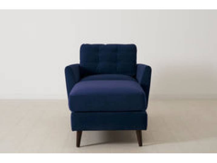 Chaiselongue Model 10, Indigoblau