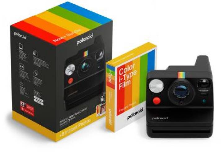 Polaroid - Appareil Photo Instantané Now+ Gen 3 Black + Pack 8 Films