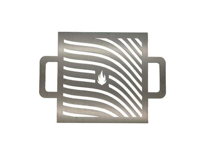 Feuerfest 123 GmbH Grillrost Grillrost aus Edelstahl / Ersatzrost für Tischgrill Kurume 50 x 50 cm
