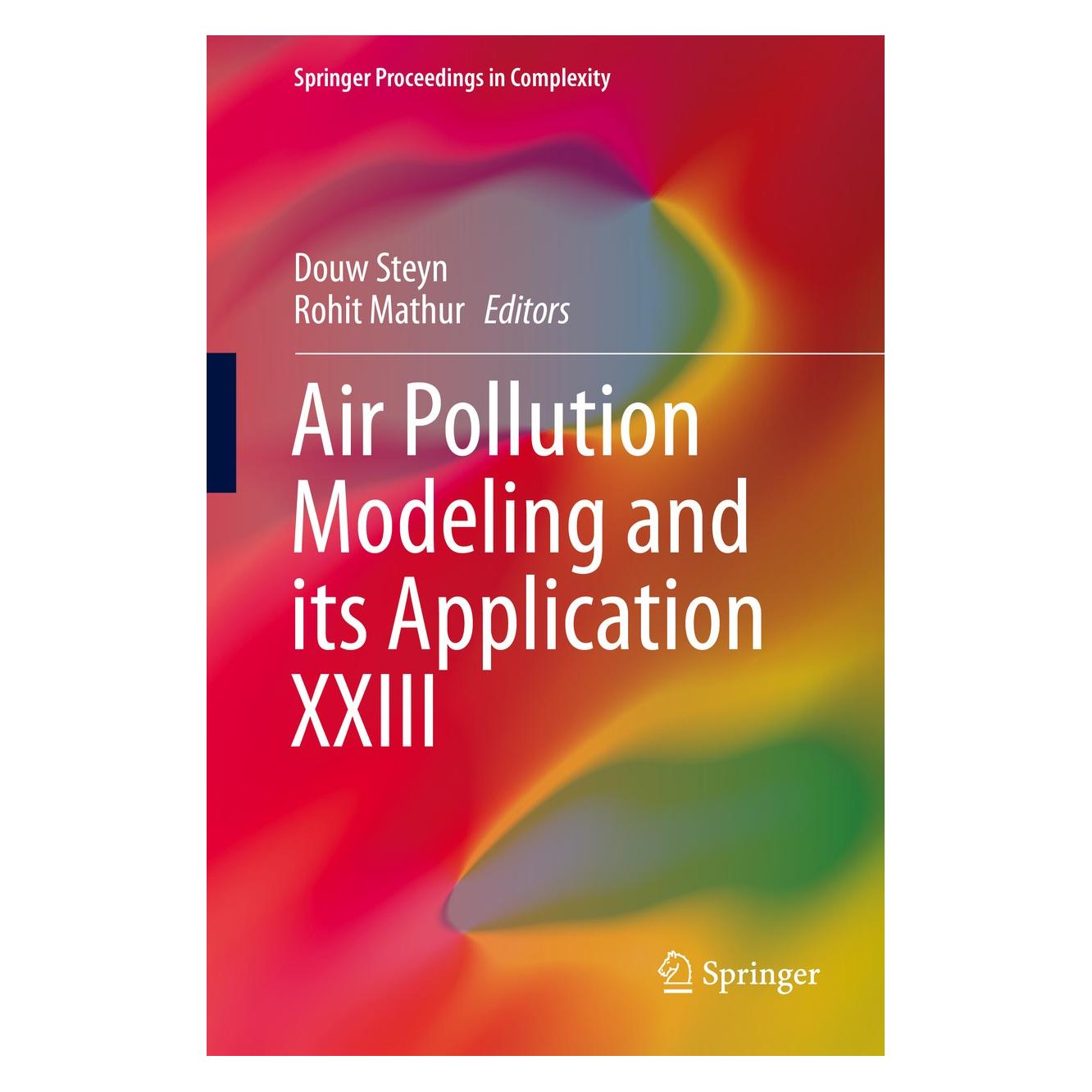 Springer Air Pollution Modeling and its Application XXIII (Englisch, Hardcover, Douw Steyn, Rohit Mathur) (9783319043784)