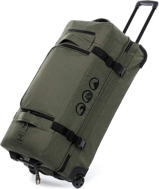 Großer Reisekoffer - Trolley - Für Reisen - Wasserabweisend - 80 cm - Schwarz