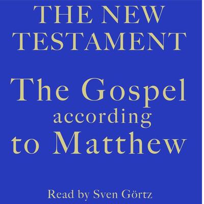 The Gospel According To Matthew - Matthew, Audio, 9783955977061