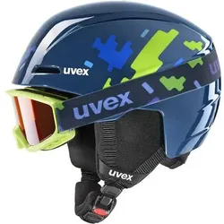 UVEX Kinder Helm viti, Größe 46-50 in Blau Blau