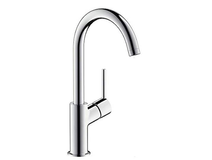 hansgrohe Tain Talis (kraan met uitloop hoogte 210 mm en push-open afvoergarnituur) chroom