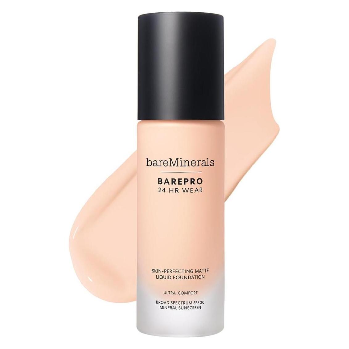 Bare Minerals Bareminerals Bare Pro 24-Hour Matte Comfort Liquid Foundation - 30 Ml (Fair 10 Neutral) (41704452101)